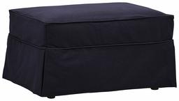 Amazon Brand – Stone & Beam Carrigan Casual Ottoman with Slipcover, 33