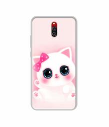 Amazon Brand - Solimo Designer Babby Kitty UV Printed Soft Back Case Mobile Cover for Xiaomi Redmi 8A Dual