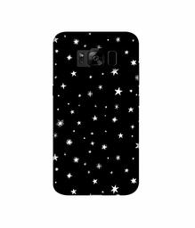 Amazon Brand - Solimo Designer Sperking Stars 3D Printed Hard Back Case Mobile Cover for Samsung Galaxy S8 Plus