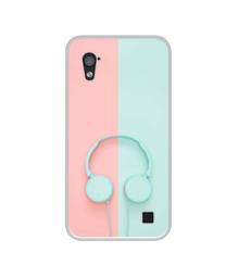 Amazon Brand - Solimo Designer Head Phone UV Printed Soft Back Case Mobile Cover for Infocus M370i