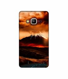 Amazon Brand - Solimo Designer Volcano 3D Printed Hard Back Case Mobile Cover for Samsung Z2