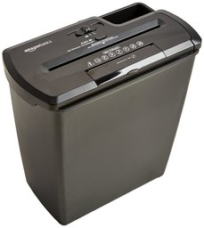 AmazonBasics 8 Sheet Strip Cut Shredder with CD Shred