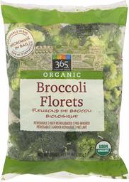 365 Everyday Value, Organic Broccoli Florets, 10 oz