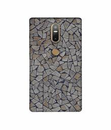 Amazon Brand - Solimo Designer Marble Pices 3D Printed Hard Back Case Mobile Cover for Lenovo Phab2 Plus