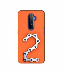 Amazon Brand - Solimo Designer Two Number 3D Printed Hard Back Case Mobile Cover for Oppo Reno Ace/Realme X2 Pro