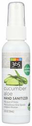 365 Everyday Value, Hand Sanitizer Spray, Cucumber Aloe, 2 fl oz