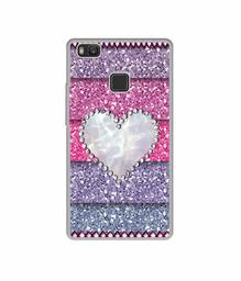 Amazon Brand - Solimo Designer Stone Heart UV Printed Soft Back Case Mobile Cover for Huawei Honor 8 Smart