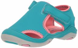 Amazon Essentials Bobbi Sandals, Acqua, 5 Toddler