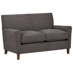 Amazon Brand – Rivet Lawson Modern Angled Loveseat, 58