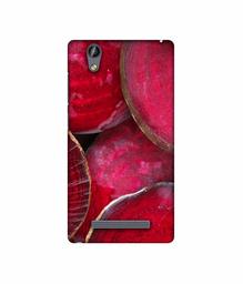 Amazon Brand - Solimo Designer Red Texture 3D Printed Hard Back Case Mobile Cover for Gionee F103