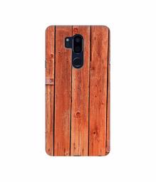 Amazon Brand - Solimo Designer Wooden Door 3D Printed Hard Back Case Mobile Cover for LG G7 ThinQ