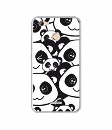 Amazon Brand - Solimo Designer Panda Texture UV Printed Soft Back Case Mobile Cover for Micromax Canvas Unite 4 Pro Q465