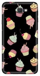 Amazon Brand - Solimo Designer Cupcake Pattern 3D Printed Hard Back Case Mobile Cover for Samsung Galaxy J7 Prime