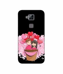 Amazon Brand - Solimo Designer Boy and Girl 3D Printed Hard Back Case Mobile Cover for Huawei G8