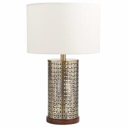 Stone & Beam Modern Metal Table Lamp, 23