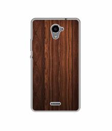 Amazon Brand - Solimo Designer Wooden Texture UV Printed Soft Back Case Mobile Cover for Panasonic Eluga Ray X