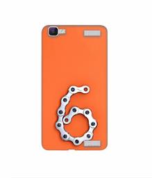 Amazon Brand - Solimo Designer Number Six 3D Printed Hard Back Case Mobile Cover for Vivo V1 Max