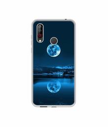 Amazon Brand - Solimo Designer Moon Pattern Print UV Printed Soft Back Case Mobile Cover for LG W30