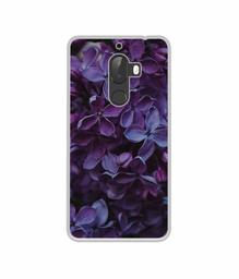 Amazon Brand - Solimo Designer Purple Flowers UV Printed Soft Back Case Mobile Cover for 10.or G