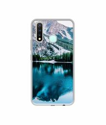 Amazon Brand - Solimo Designer Lake Mountain UV Printed Soft Back Case Mobile Cover for Vivo Y19