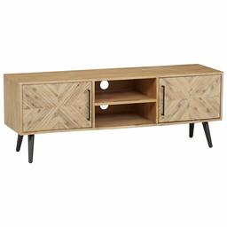 Amazon Brand – Rivet Fulton Rustic Media Cabinet, 63