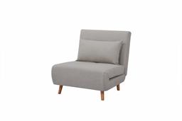 Marque Amazon - Movian Scutari - Fauteuil convertible, 77 x 90 x 81 cm, Gris clair