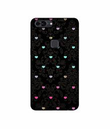 Amazon Brand - Solimo Designer Heart Texture UV Printed Soft Back Case Mobile Cover for Lava Z90