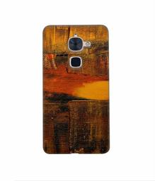 Amazon Brand - Solimo Designer Brown Shade Mashup 3D Printed Hard Back Case Mobile Cover for LeTV Le 2