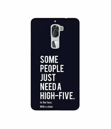 Amazon Brand - Solimo Designer High-Five 3D Printed Hard Back Case Mobile Cover for Coolpad Cool1 Dual