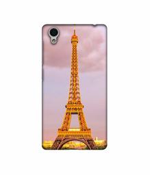 Amazon Brand - Solimo Designer Eiffel Tower Paris 3D Printed Hard Back Case Mobile Cover for Vivo Y51L