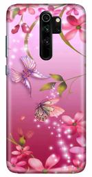 Amazon Brand - Solimo Designer Butterfly Design 3D Printed Hard Back Case Mobile Cover for Xiaomi Redmi Note 8 Pro