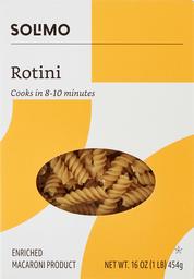 Amazon Brand - Solimo Pasta, Rotini, 16oz