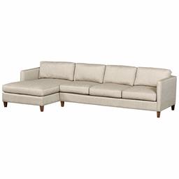 Amazon Brand – Stone & Beam Andover Modern Left Chaise Sofa Sectional, 126