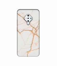 Amazon Brand - Solimo Designer White Marble 3D Printed Hard Back Case Mobile Cover for Vivo S1 Pro