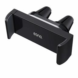 Eono Essentials Support Téléphone Voiture, Support à Grille d'Aération avec Rotation 360° : Support Berceau Universel pour Phone XS Max XR X 8 7 6, Samsung S10 S9 S8, d'autres Smartphones - Noir