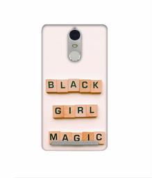 Amazon Brand - Solimo Designer Black Girl Magic 3D Printed Hard Back Case Mobile Cover for Lenovo K5 Note