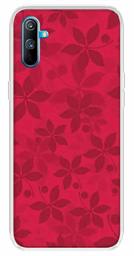 Amazon Brand - Solimo Designer Multicolor Leaf Red Pattern Printed Soft Back Case Mobile Cover for Realme C3