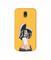 Amazon Brand - Solimo Designer Boy Shoes Pattern 3D Printed Hard Back Case Mobile Cover for Nokia 1