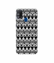 Amazon Brand - Solimo Designer Two Different Patterns 3D Printed Hard Back Case Mobile Cover for Samsung Galaxy M31