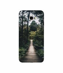 Amazon Brand - Solimo Designer Wooden Bridge 3D Printed Hard Back Case Mobile Cover for Samsung Galaxy J4 Plus