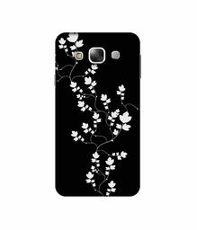 Amazon Brand - Solimo Designer Color Flowers 3D Printed Hard Back Case Mobile Cover for Samsung Galaxy E5