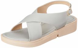 Flavia Women's Grey Fashion Sandals-8 UK (40 EU) (9 US) (FL109/GRY)