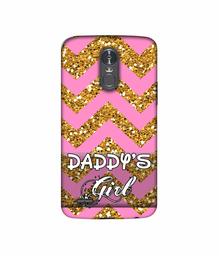 Amazon Brand - Solimo Designer Daddy's Girl 3D Printed Hard Back Case Mobile Cover for LG Stylus 3