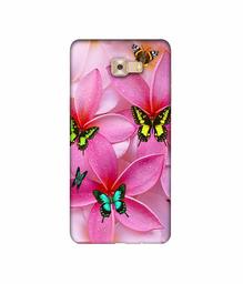 Amazon Brand - Solimo Designer B-Butterflies 3D Printed Hard Back Case Mobile Cover for Samsung Galaxy C9 Pro