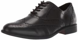 Amazon Essentials Men's Watson Oxford, Black, 9 B US