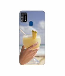 Amazon Brand - Solimo Designer Shake 3D Printed Hard Back Case Mobile Cover for Samsung Galaxy M31