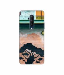 Amazon Brand - Solimo Designer Tree Painting 3D Printed Hard Back Case Mobile Cover for OnePlus 7T Pro