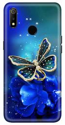 Amazon Brand - Solimo Designer Butterfly Design 3D Printed Hard Back Case Mobile Cover for Realme 3 / Realme 3i