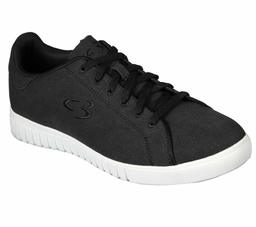 Concept 3 by Skechers Lammon Tenis con Cordones para Hombre, Negro/Blanco, 9.5