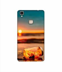 Amazon Brand - Solimo Designer Jar at Sea Serface 3D Printed Hard Back Case Mobile Cover for Vivo V3 Max